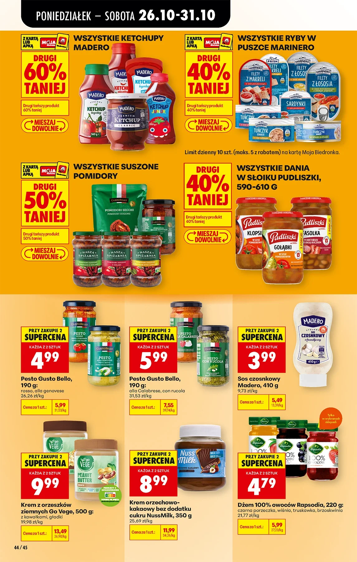 Gazetka promocyjna Biedronka str. 44
