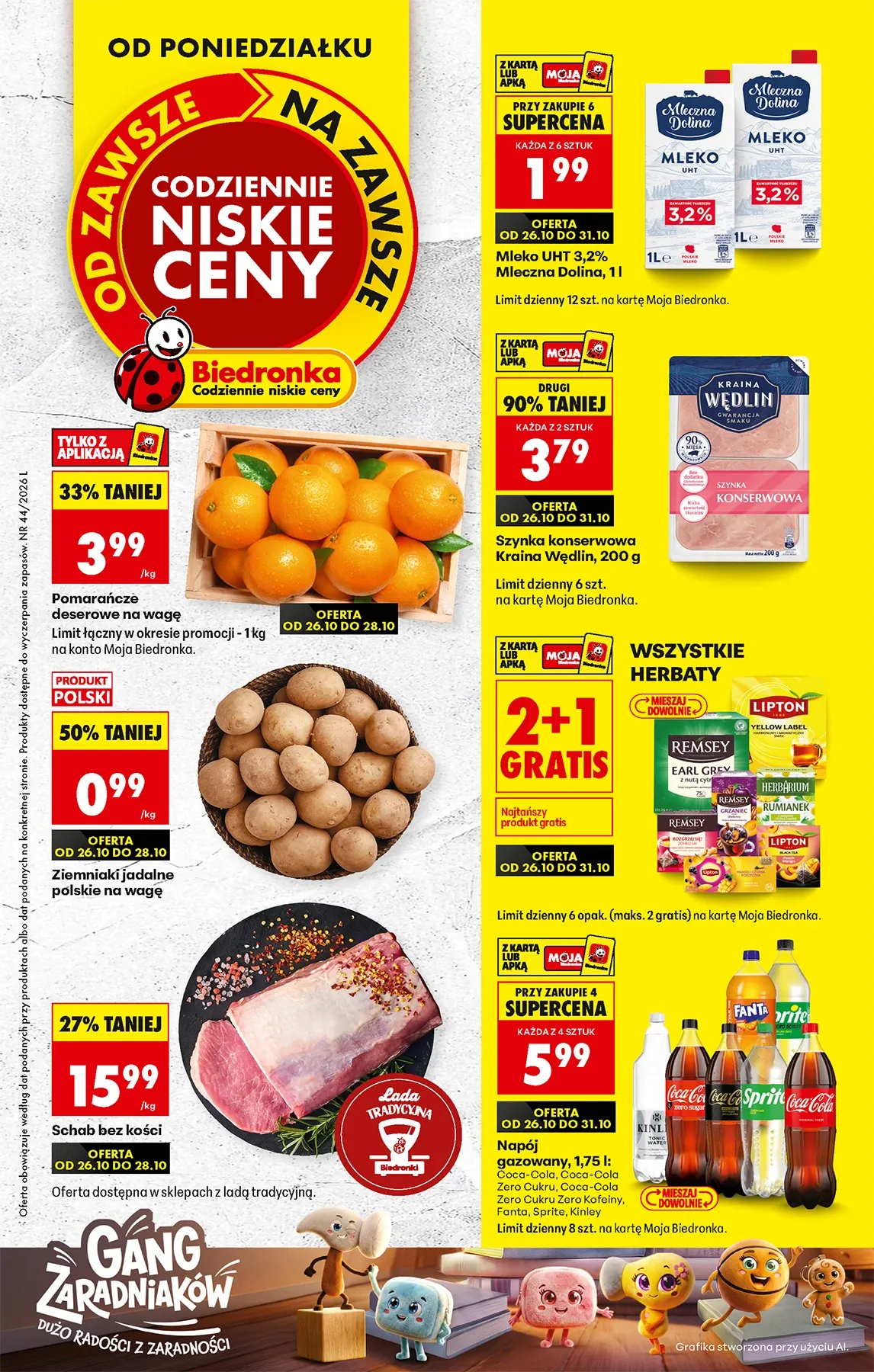 Gazetka promocyjna Biedronka str. 1