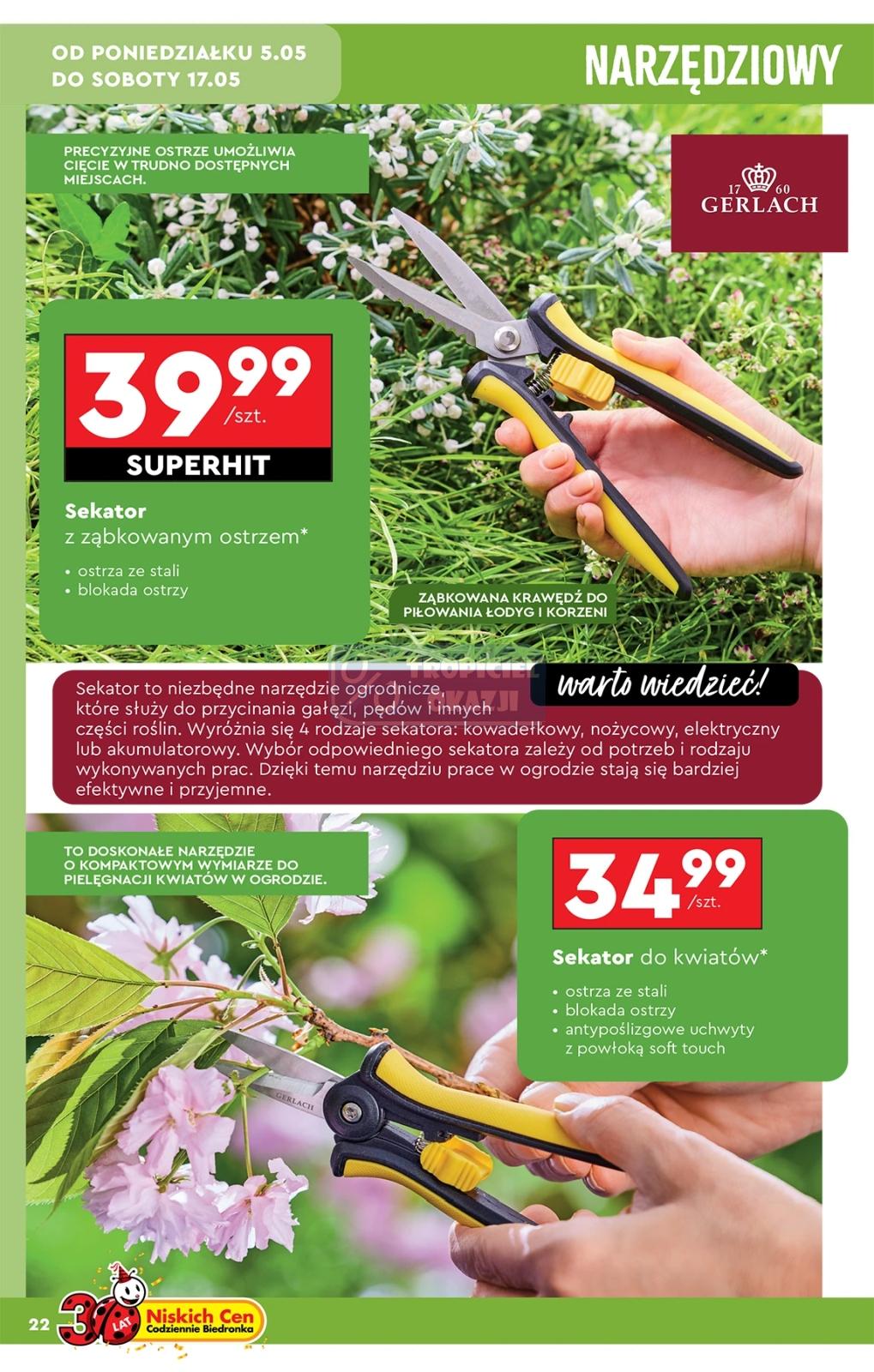 Gazetka promocyjna Biedronka str. 22