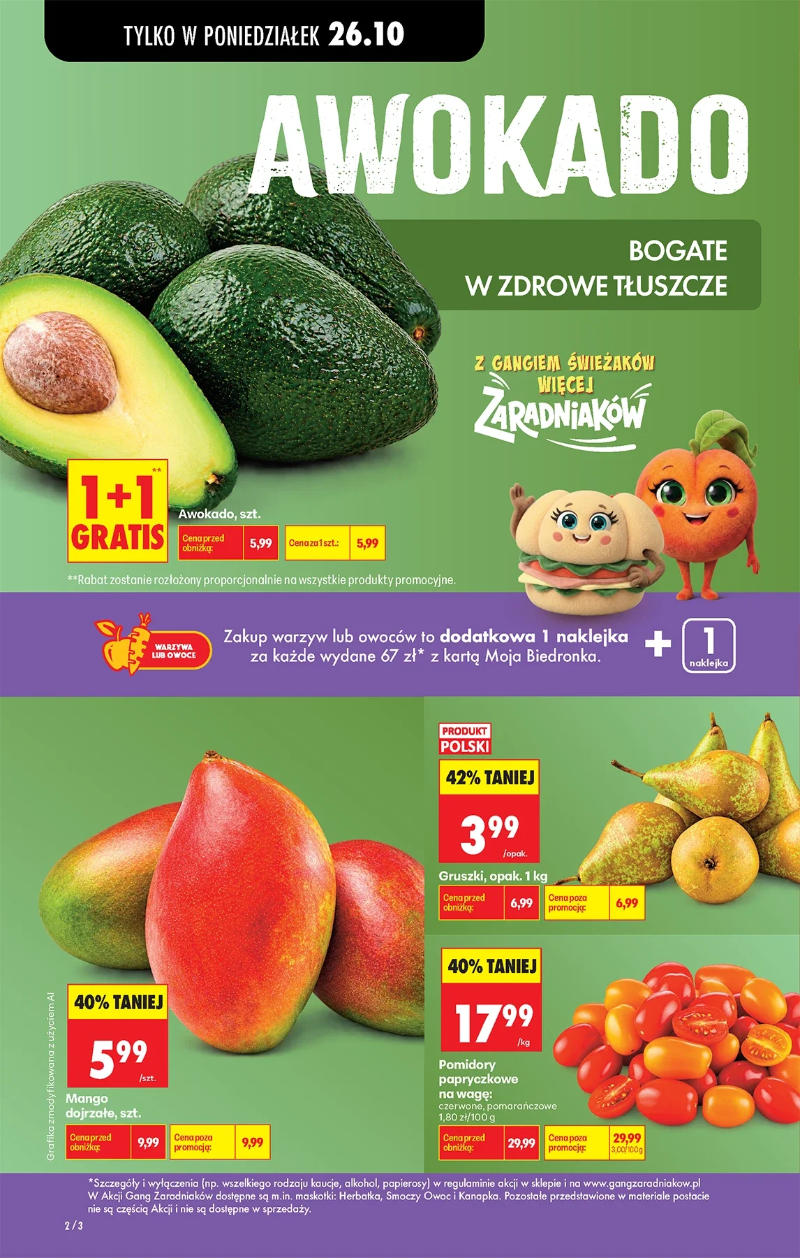 Gazetka promocyjna Biedronka str. 1