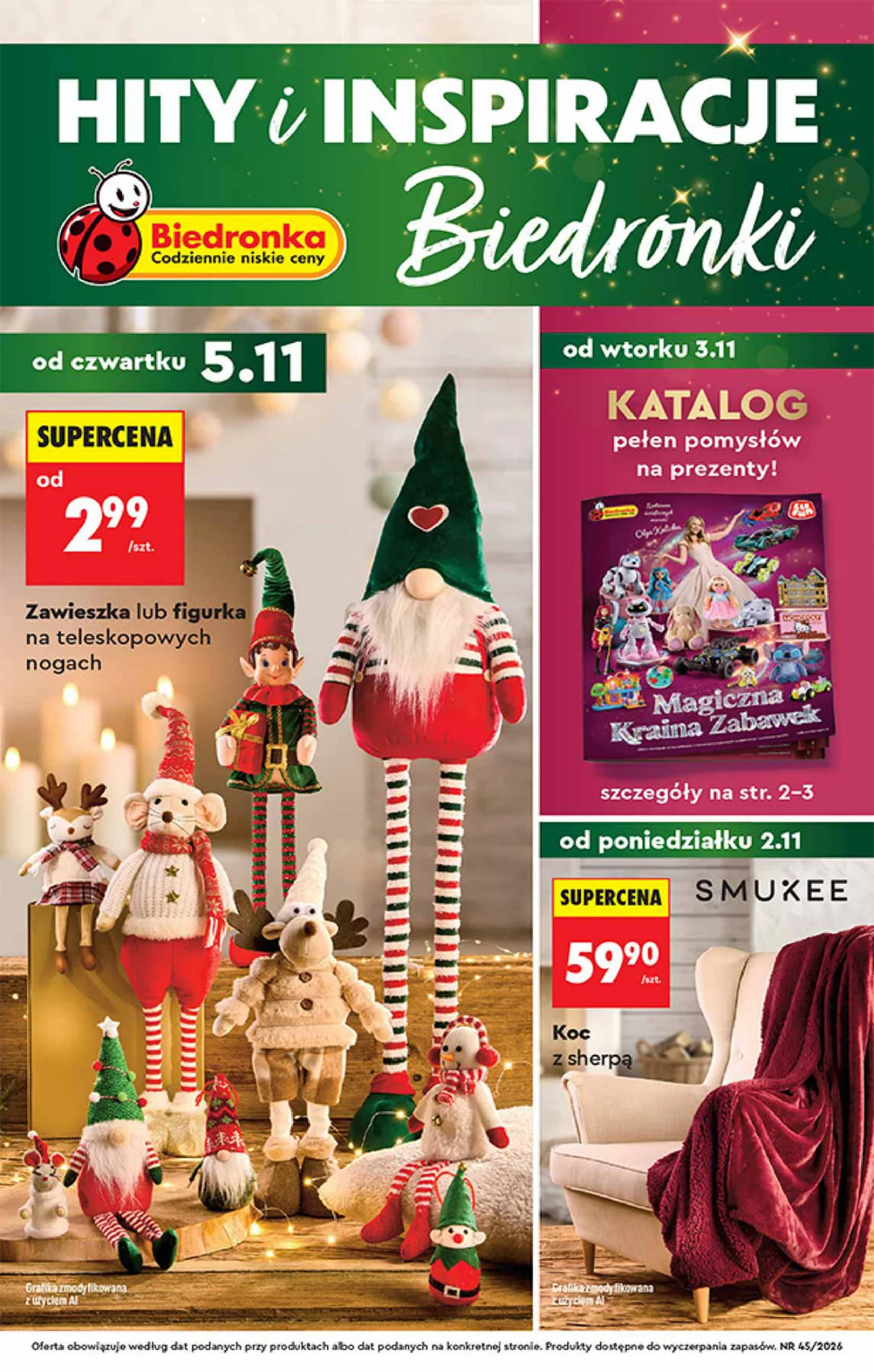 Gazetka promocyjna Biedronka str. 1