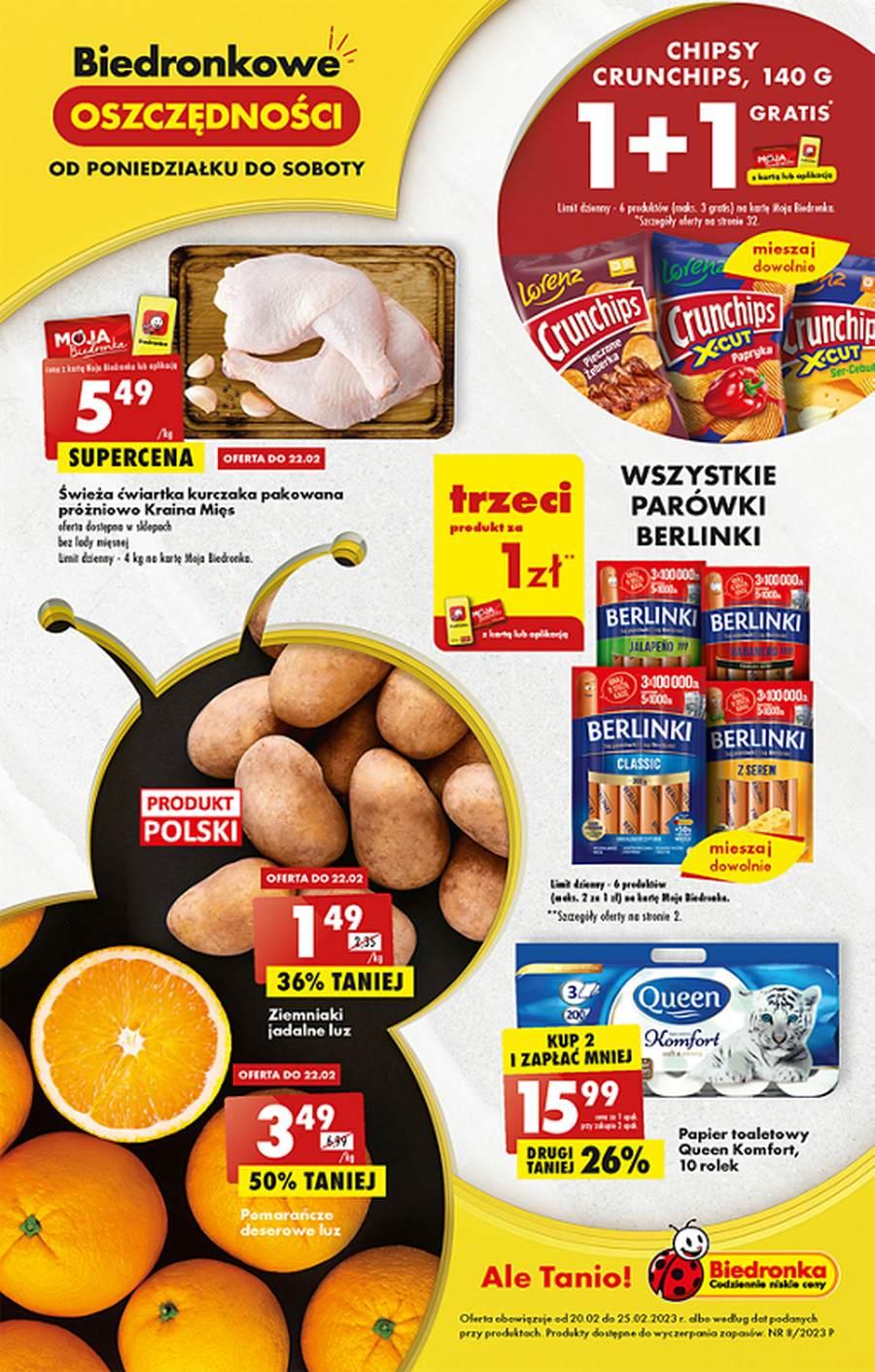 Gazetka promocyjna Biedronka str. 1