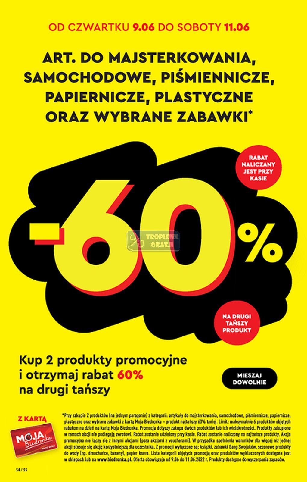 Gazetka promocyjna Biedronka str. 54