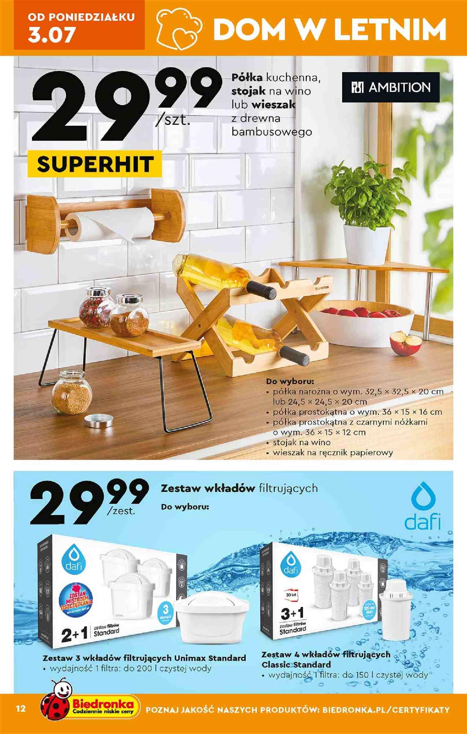 Gazetka promocyjna Biedronka str. 12