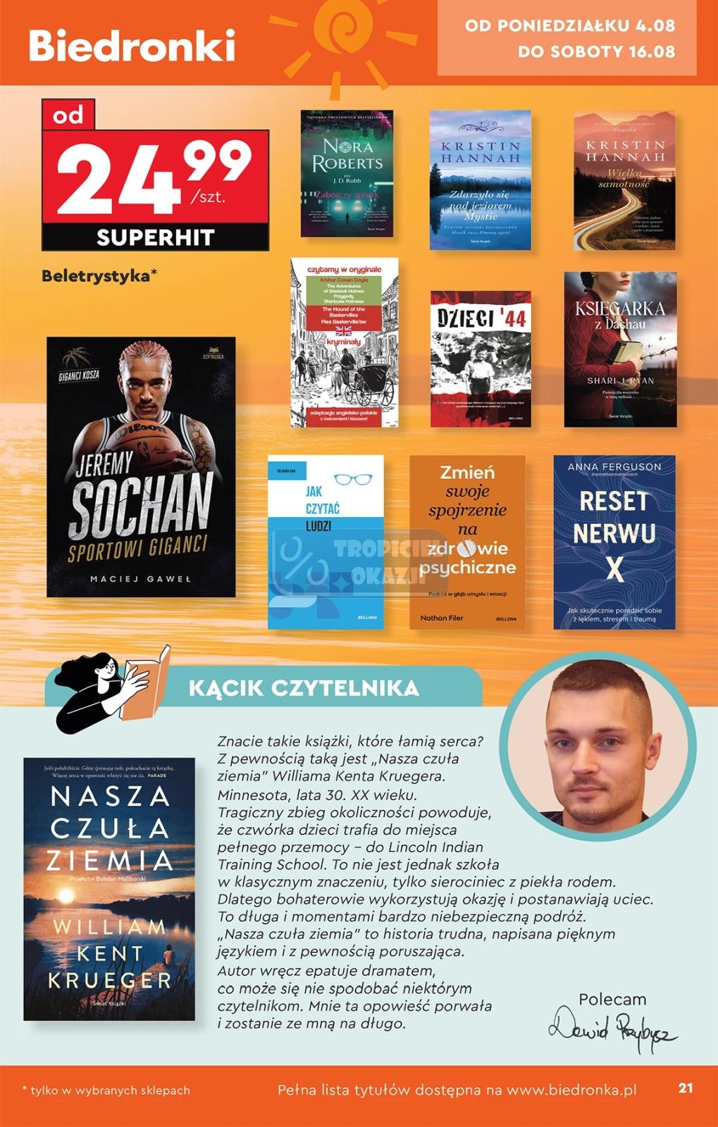 Gazetka promocyjna Biedronka str. 23