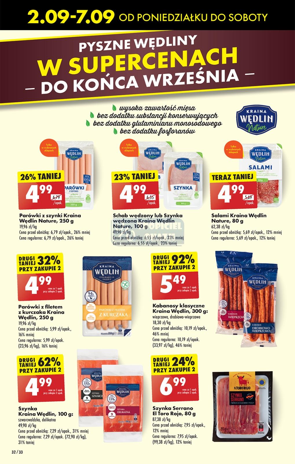 Gazetka promocyjna Biedronka str. 32