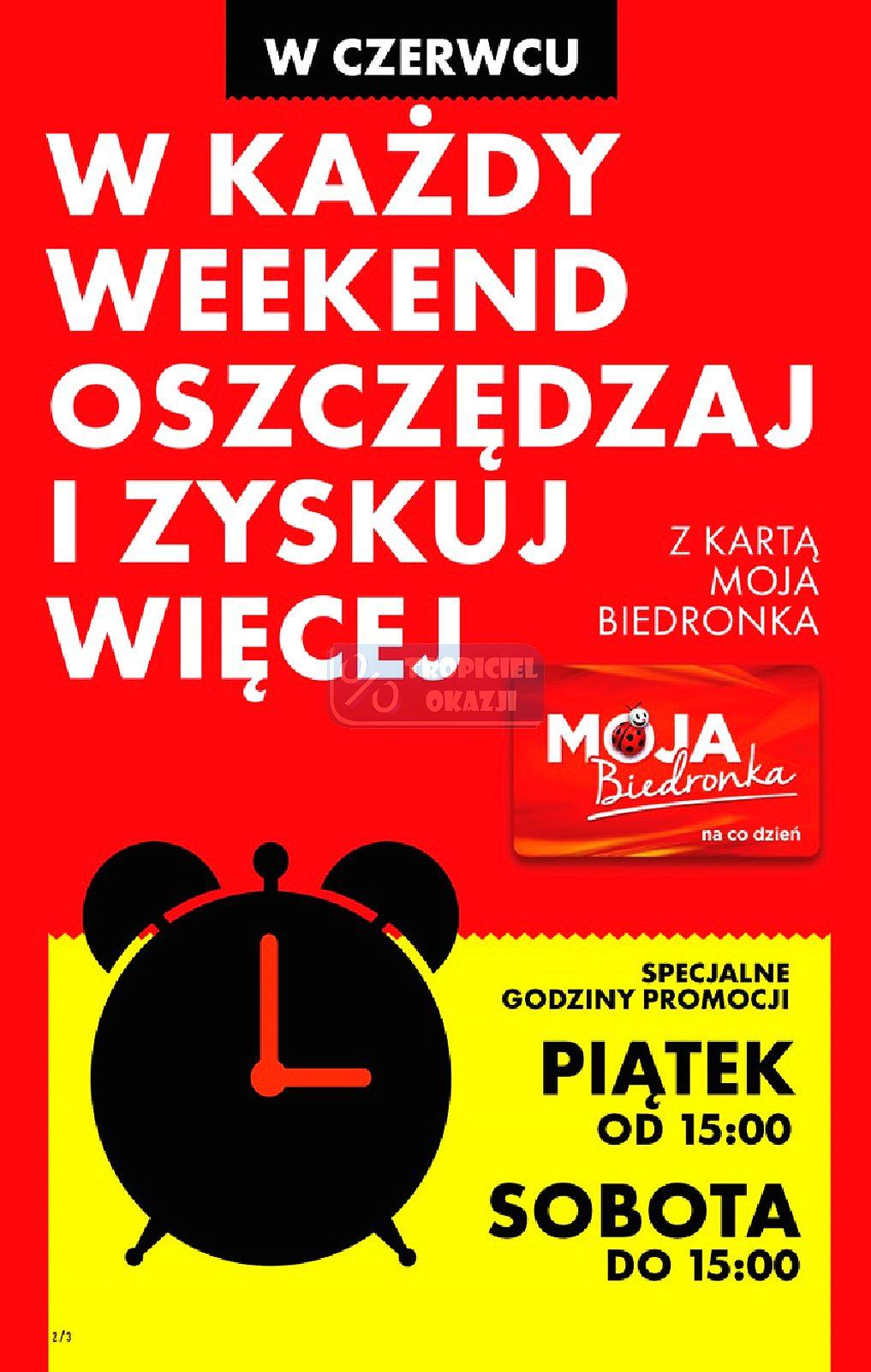 Gazetka promocyjna Biedronka str. 2
