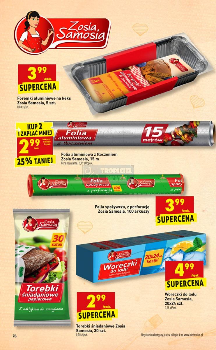 Gazetka promocyjna Biedronka str. 76