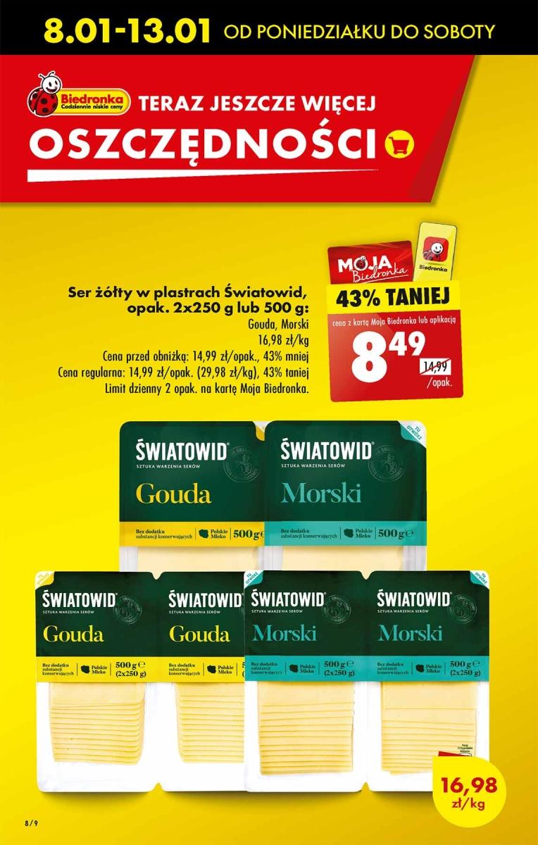 Gazetka promocyjna Biedronka str. 8
