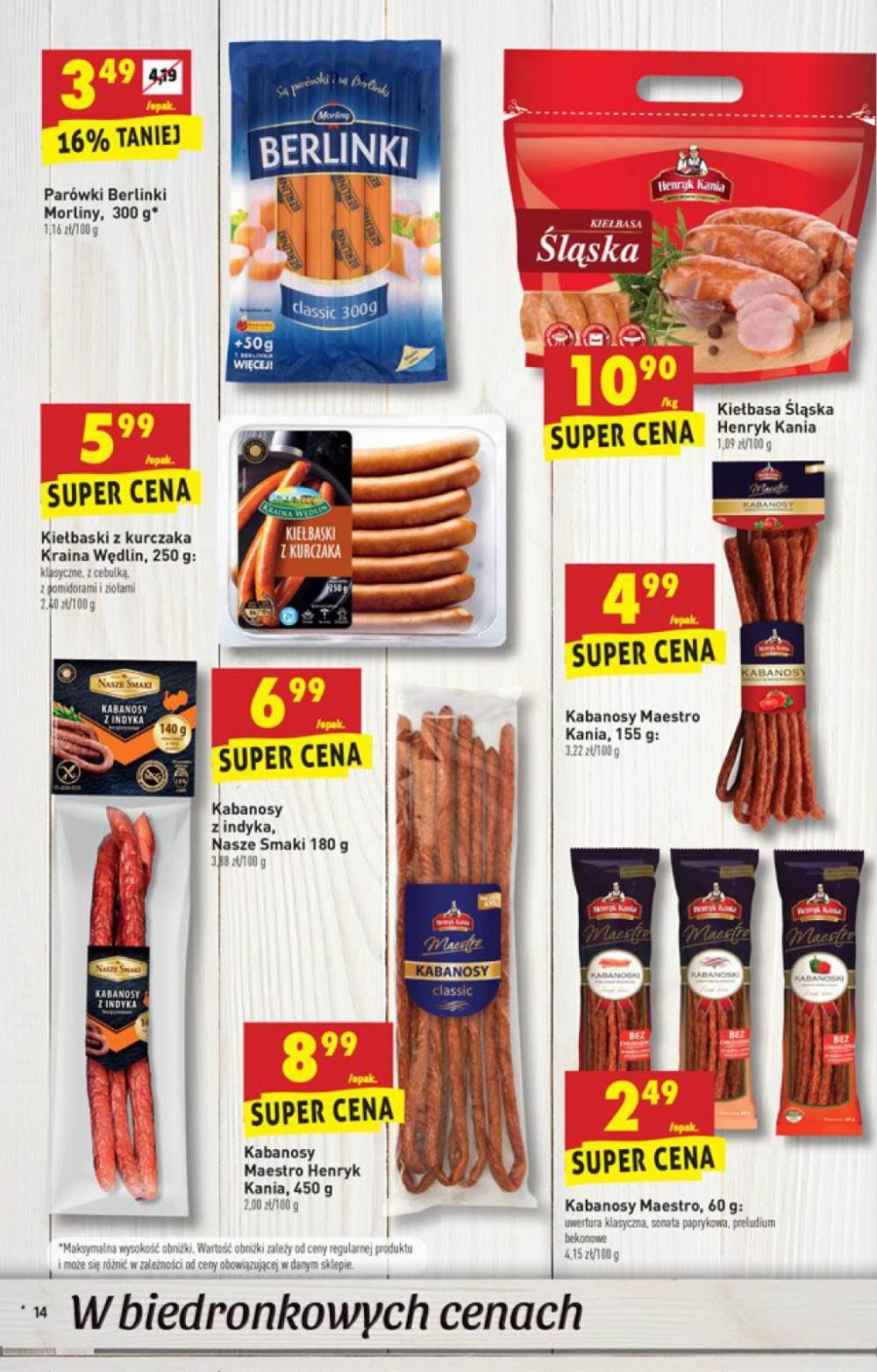 Gazetka promocyjna Biedronka str. 14
