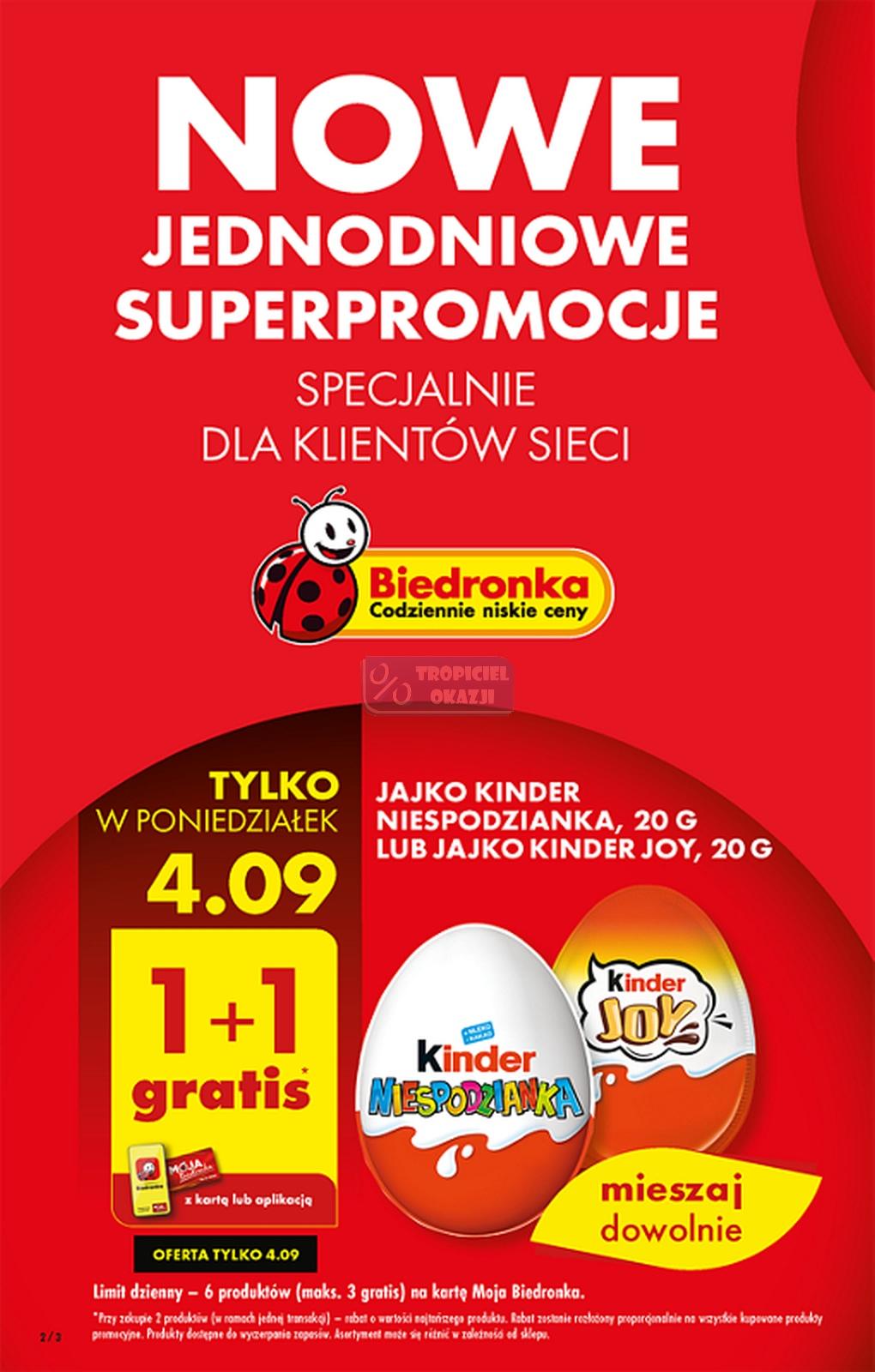 Gazetka promocyjna Biedronka str. 2