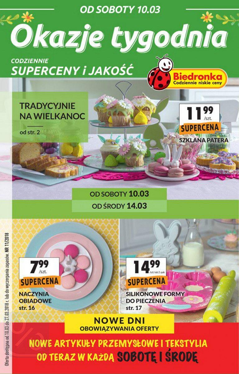 Gazetka promocyjna Biedronka str. 1
