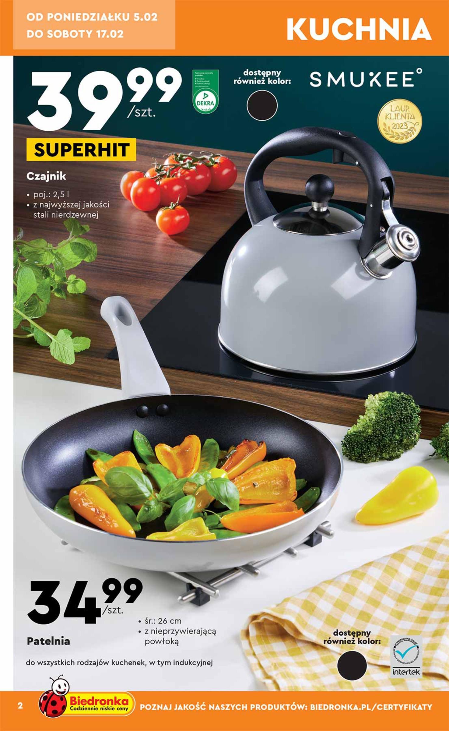 Gazetka promocyjna Biedronka str. 2