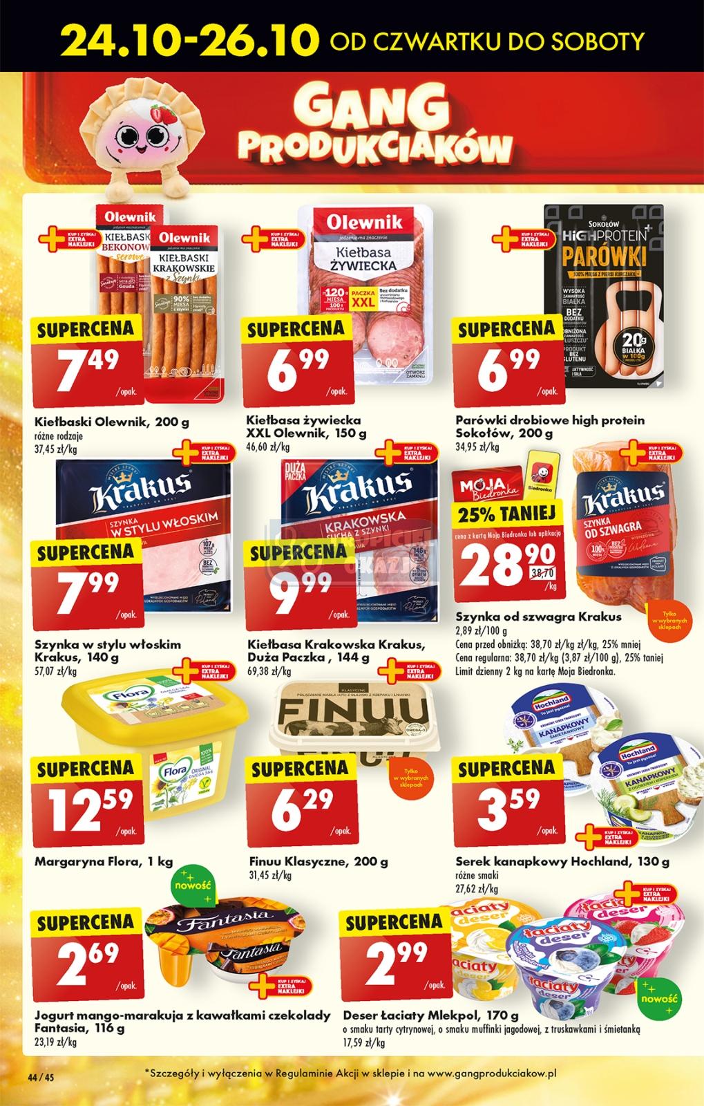 Gazetka promocyjna Biedronka str. 44