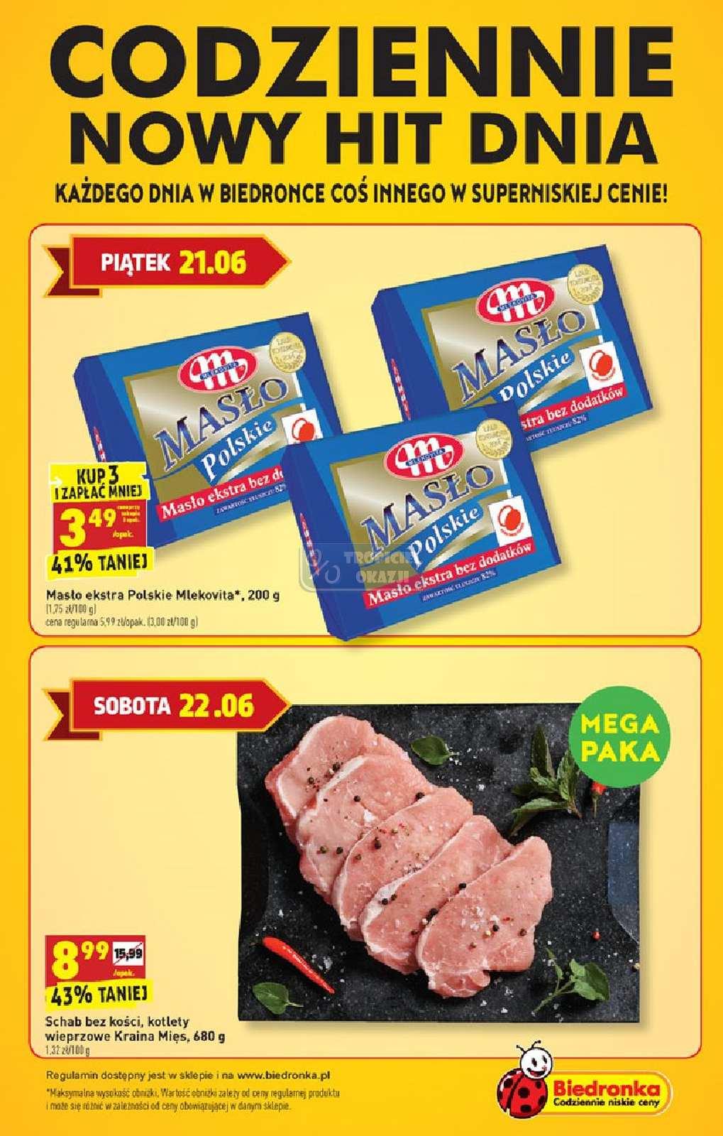 Gazetka promocyjna Biedronka str. 3