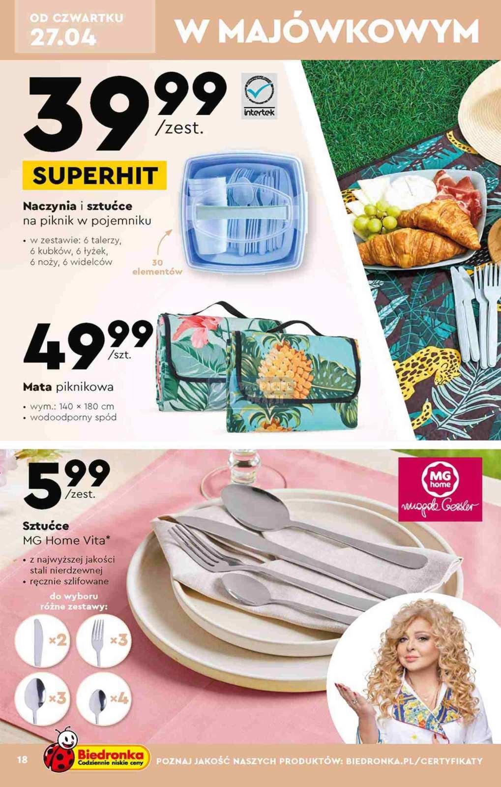 Gazetka promocyjna Biedronka str. 18