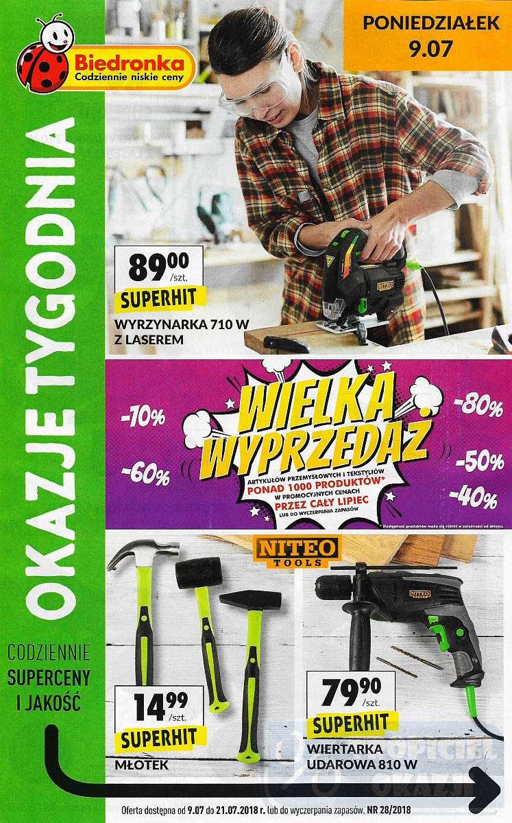 Gazetka promocyjna Biedronka str. 1