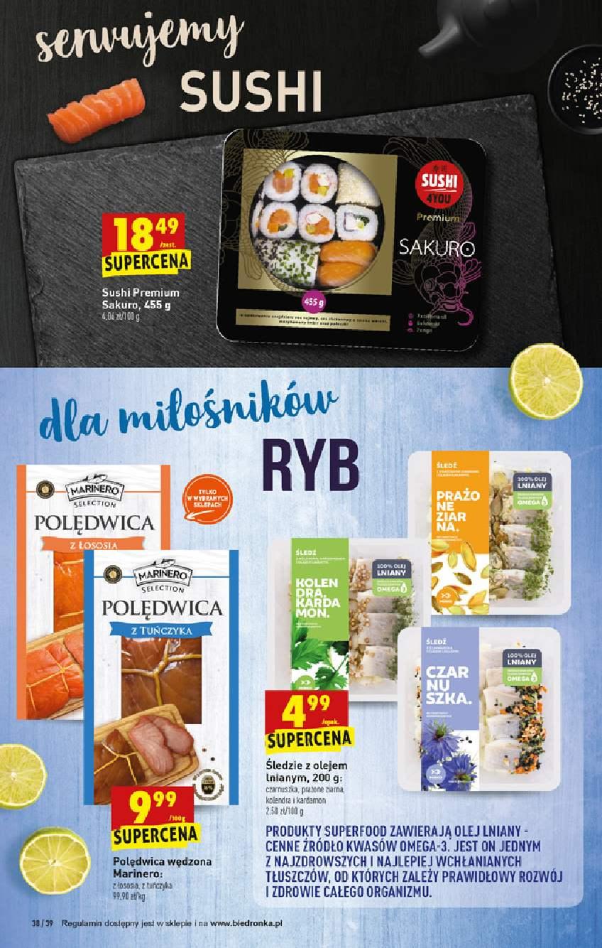 Gazetka promocyjna Biedronka str. 38