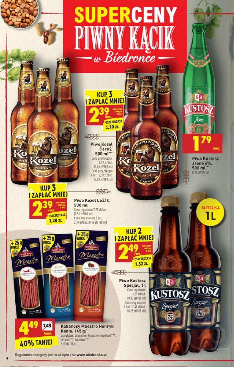 Gazetka promocyjna Biedronka str. 4