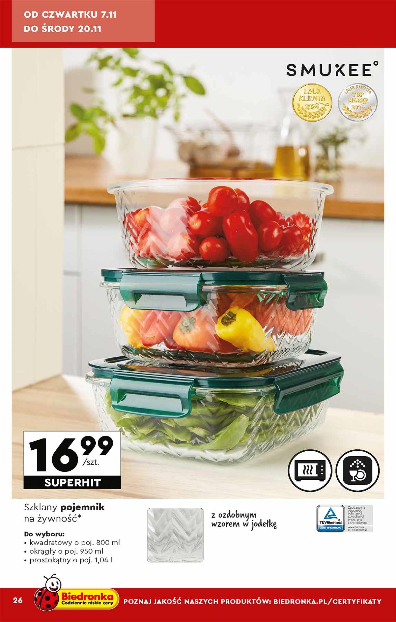 Gazetka promocyjna Biedronka str. 26