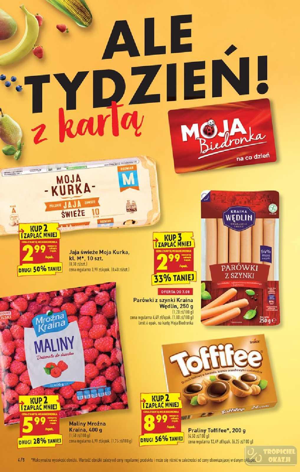 Gazetka promocyjna Biedronka str. 4