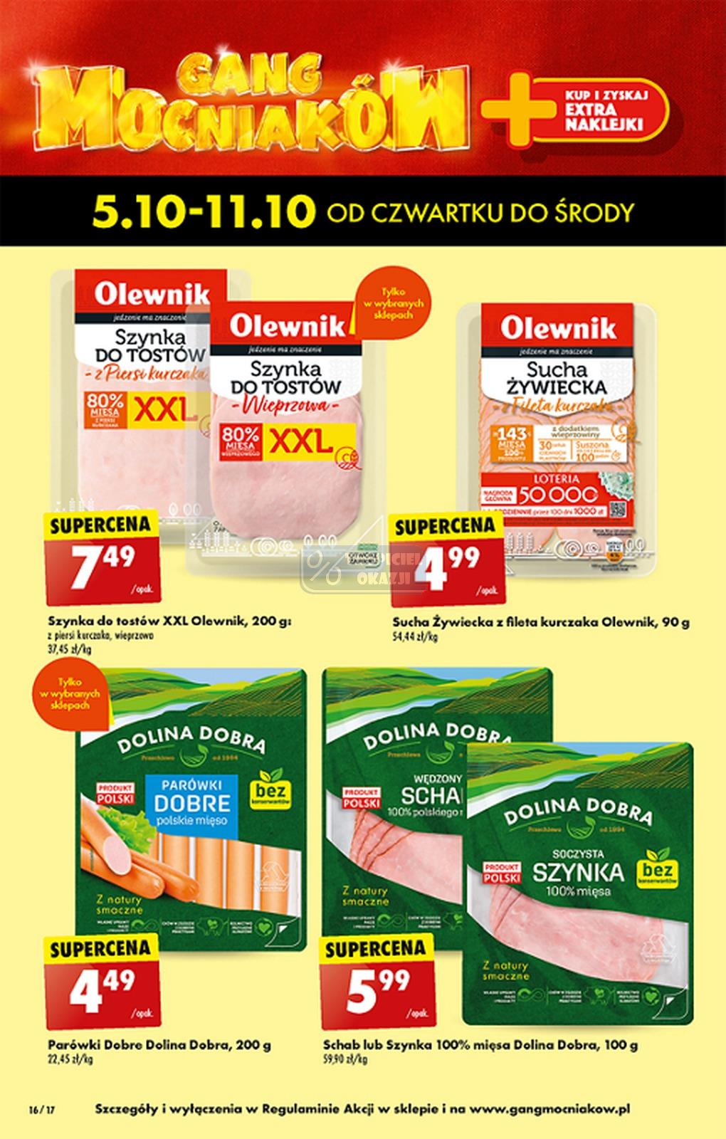 Gazetka promocyjna Biedronka str. 16