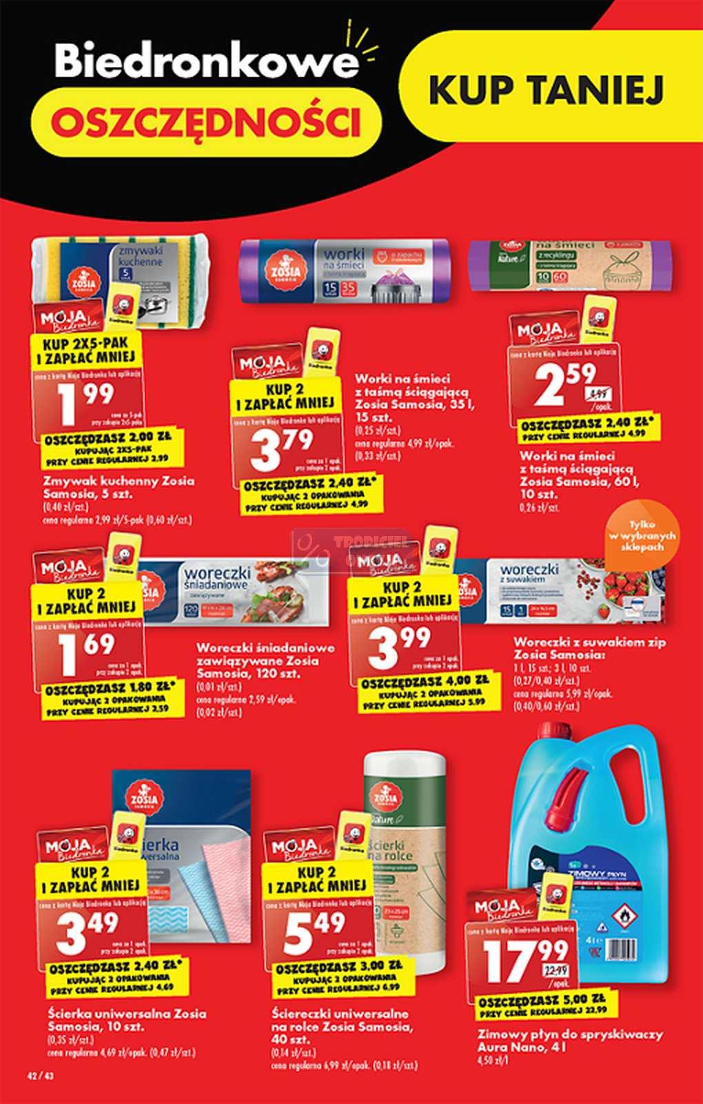 Gazetka promocyjna Biedronka str. 41