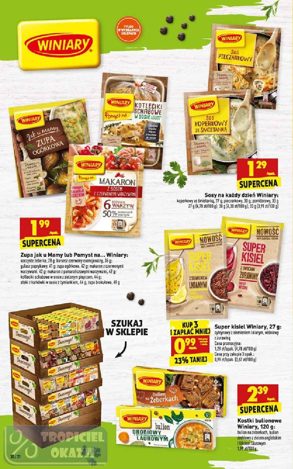 Gazetka promocyjna Biedronka str. 30