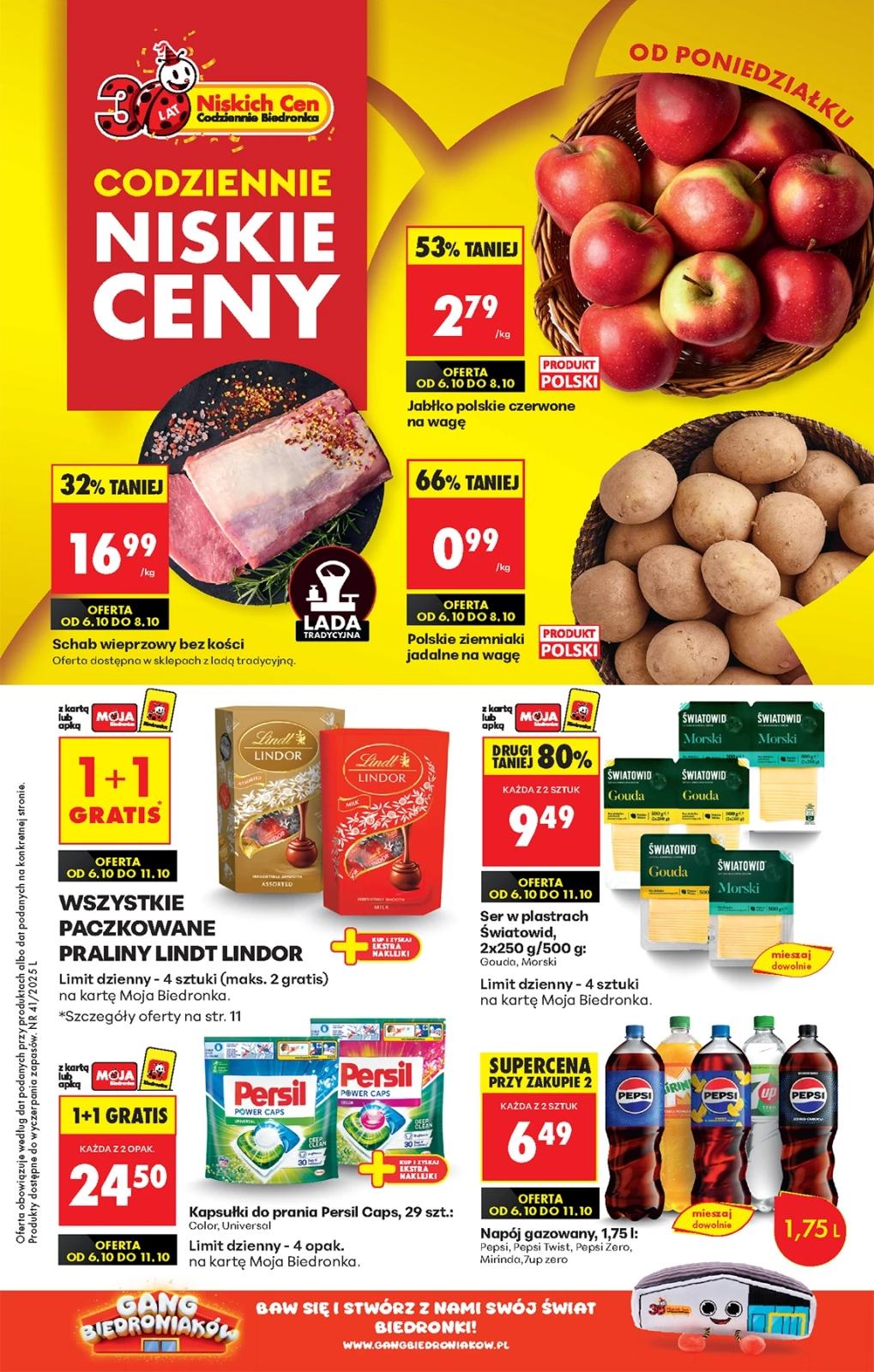 Gazetka promocyjna Biedronka str. 1