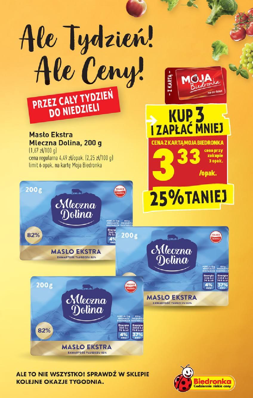 Gazetka promocyjna Biedronka str. 3