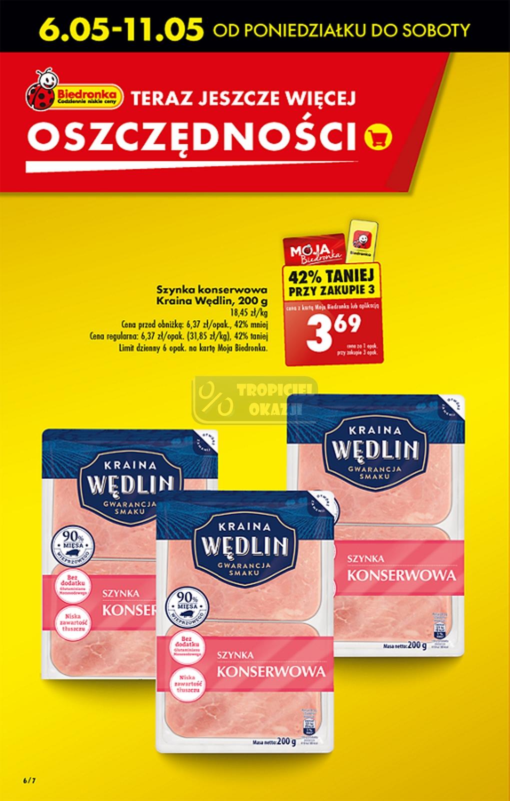 Gazetka promocyjna Biedronka str. 6