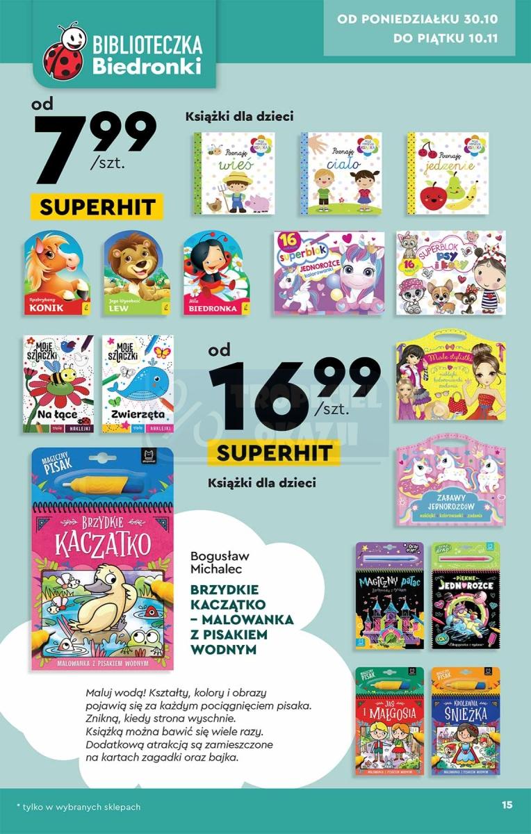 Gazetka promocyjna Biedronka str. 15