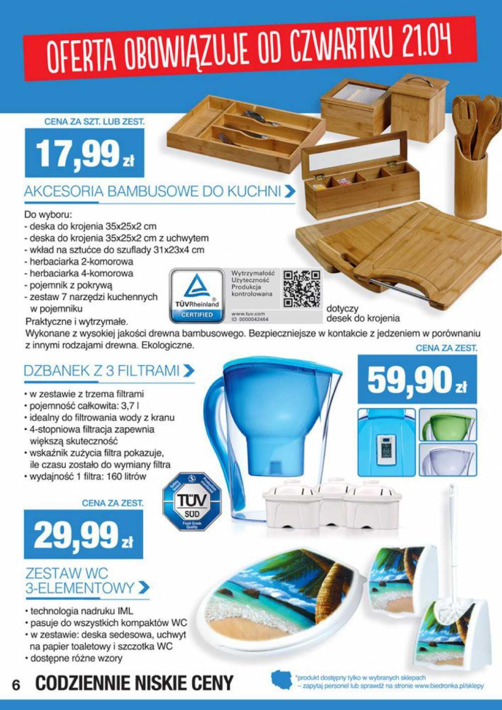 Gazetka promocyjna Biedronka str. 6