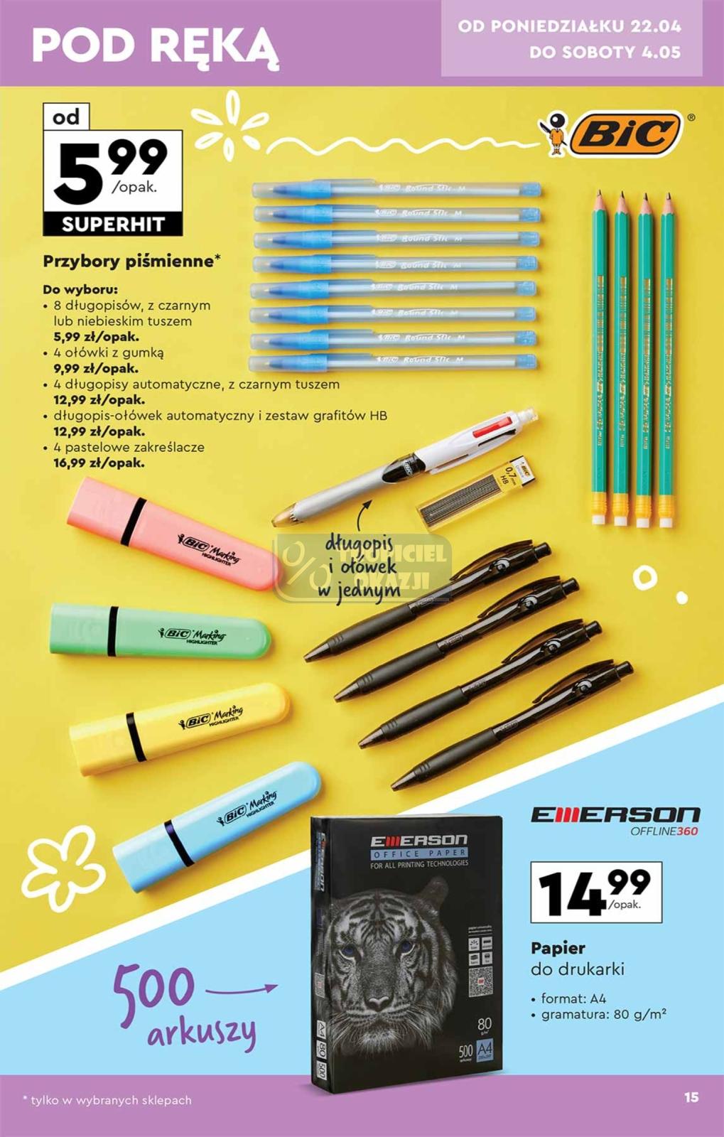 Gazetka promocyjna Biedronka str. 15