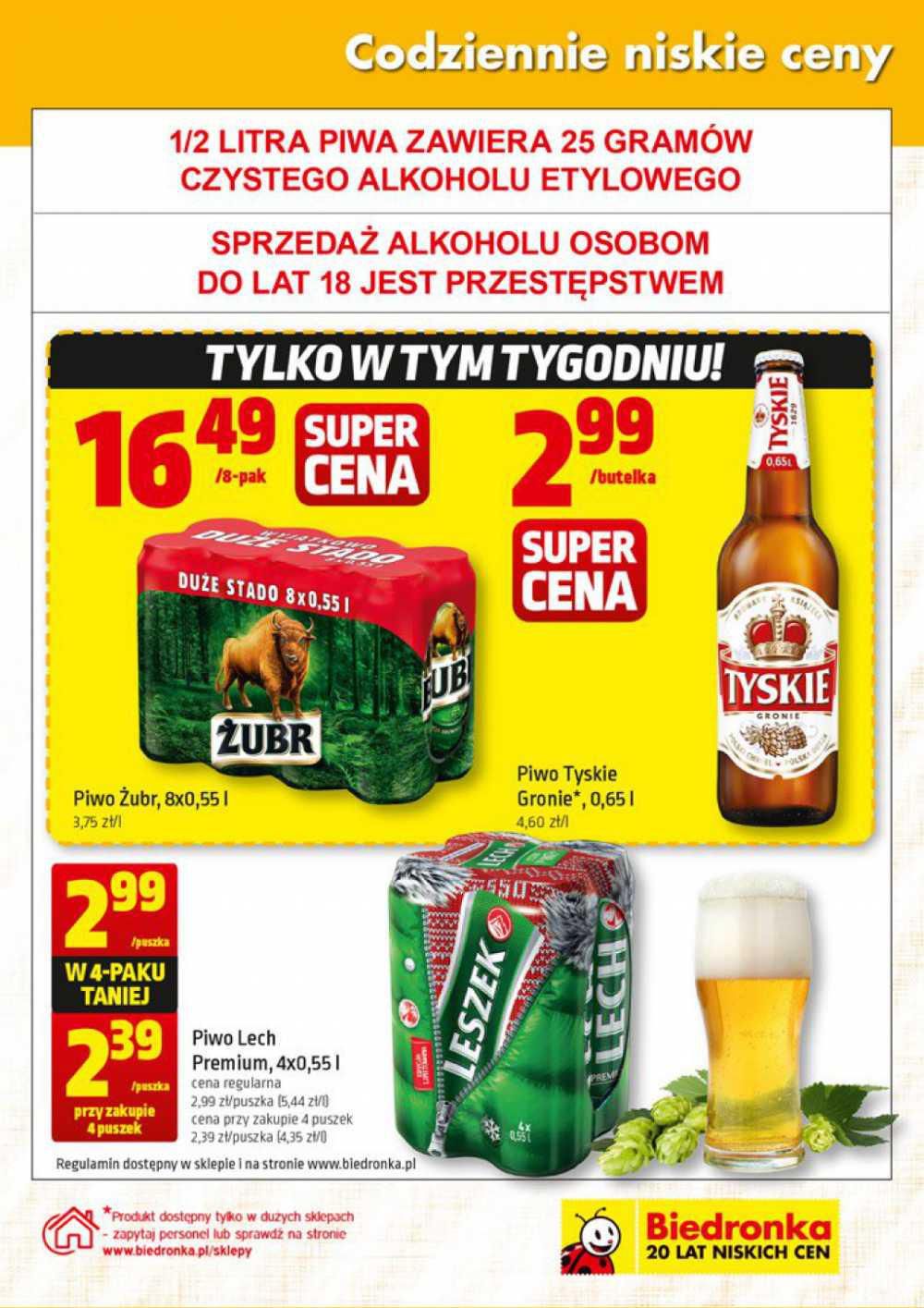 Gazetka promocyjna Biedronka str. 19