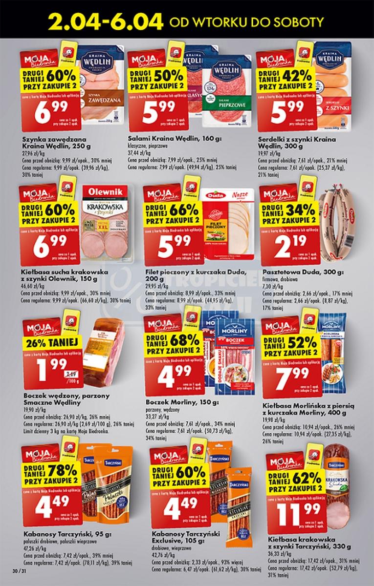 Gazetka promocyjna Biedronka str. 30