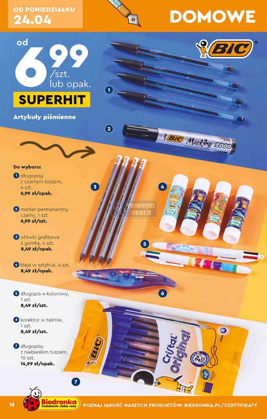 Gazetka promocyjna Biedronka str. 16