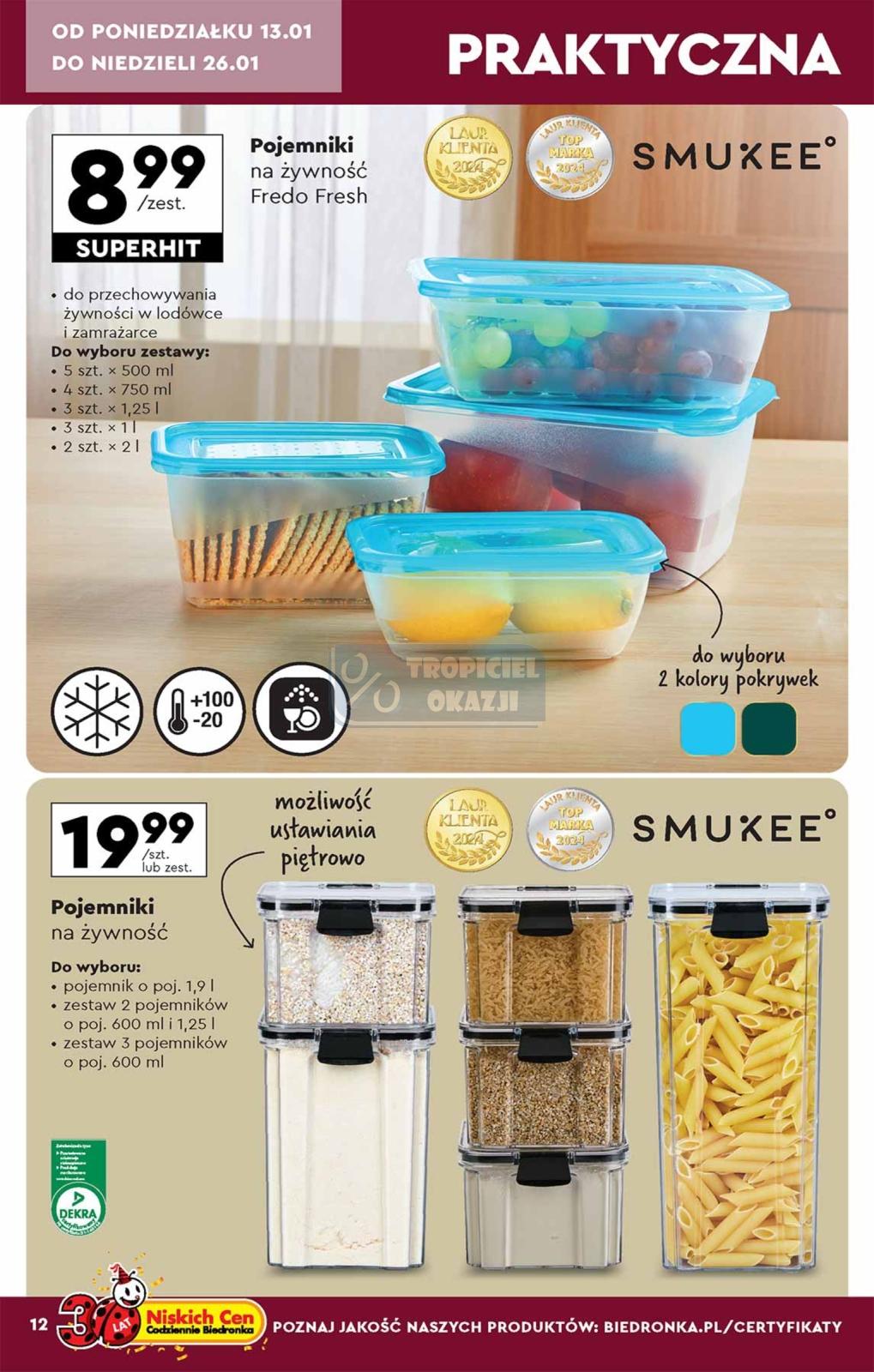 Gazetka promocyjna Biedronka str. 12