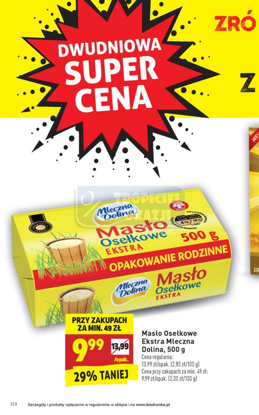 Gazetka promocyjna Biedronka str. 2