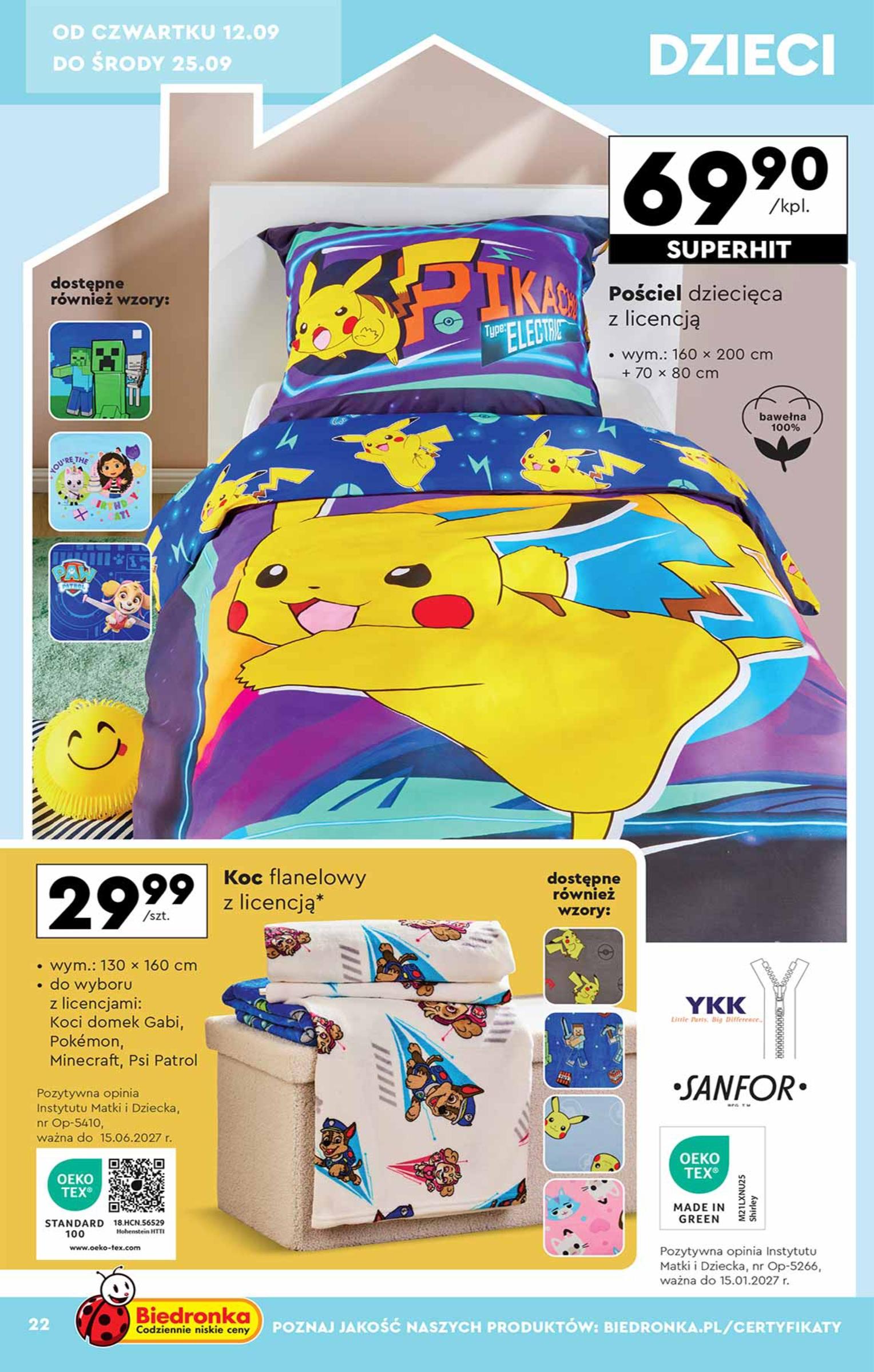 Gazetka promocyjna Biedronka str. 22