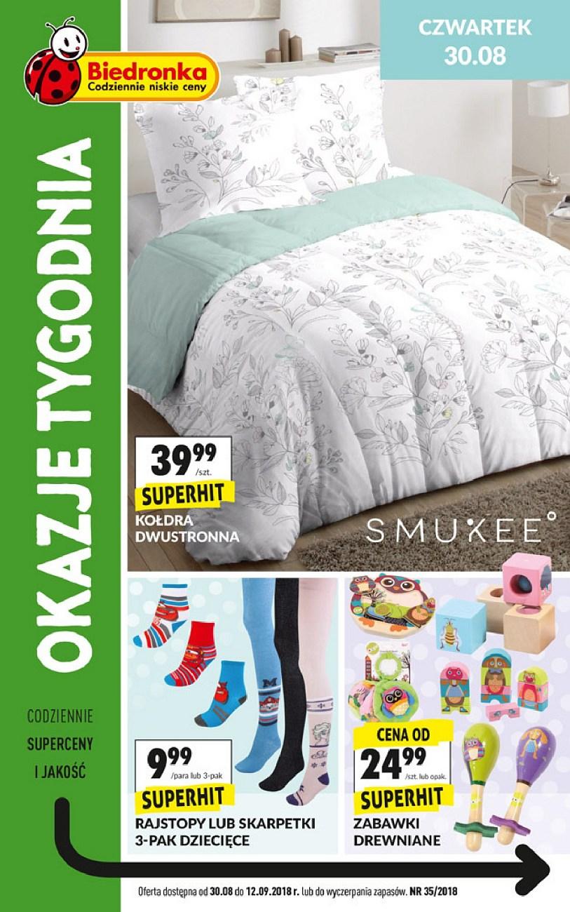 Gazetka promocyjna Biedronka str. 1