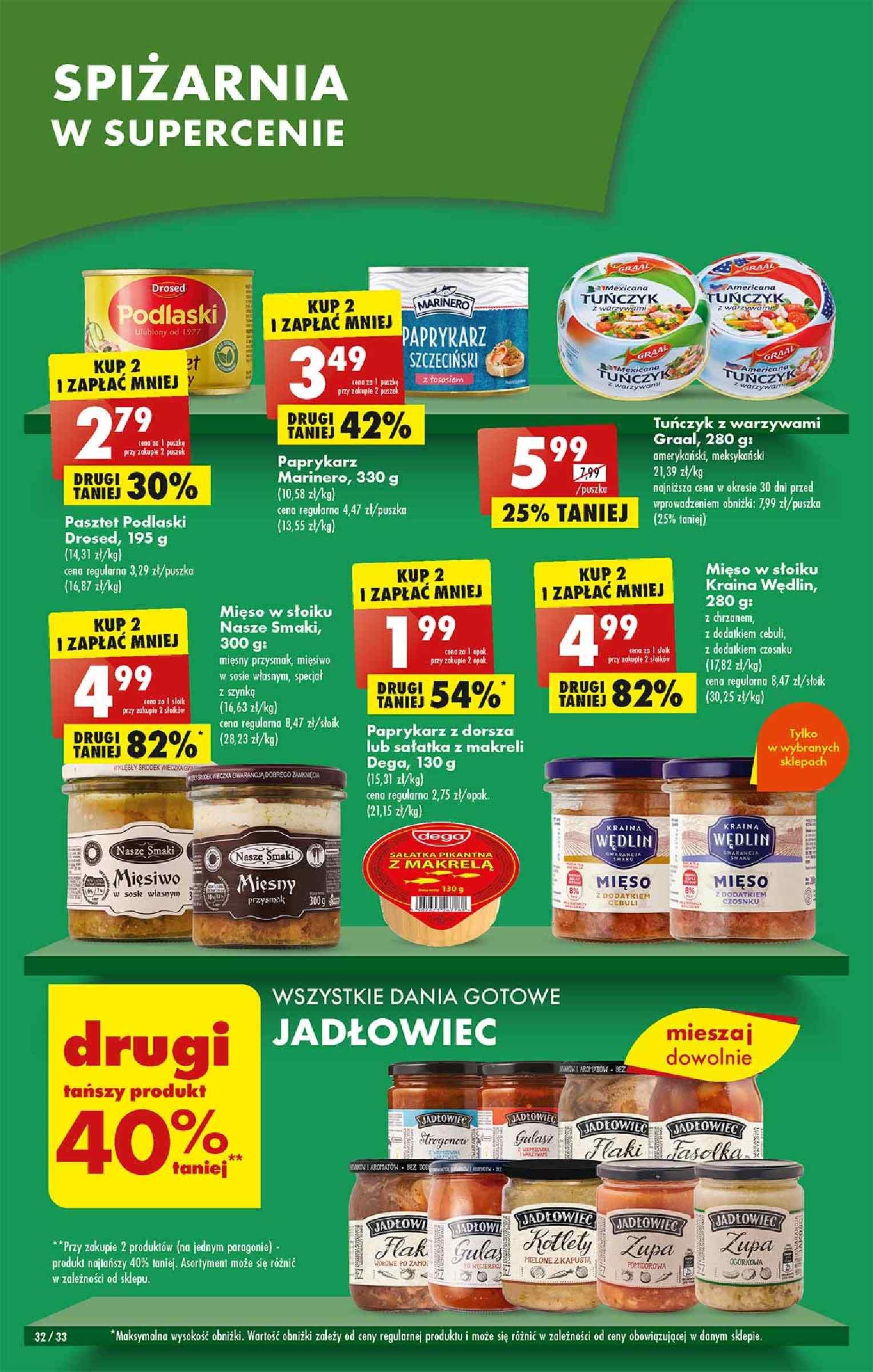 Gazetka promocyjna Biedronka str. 32