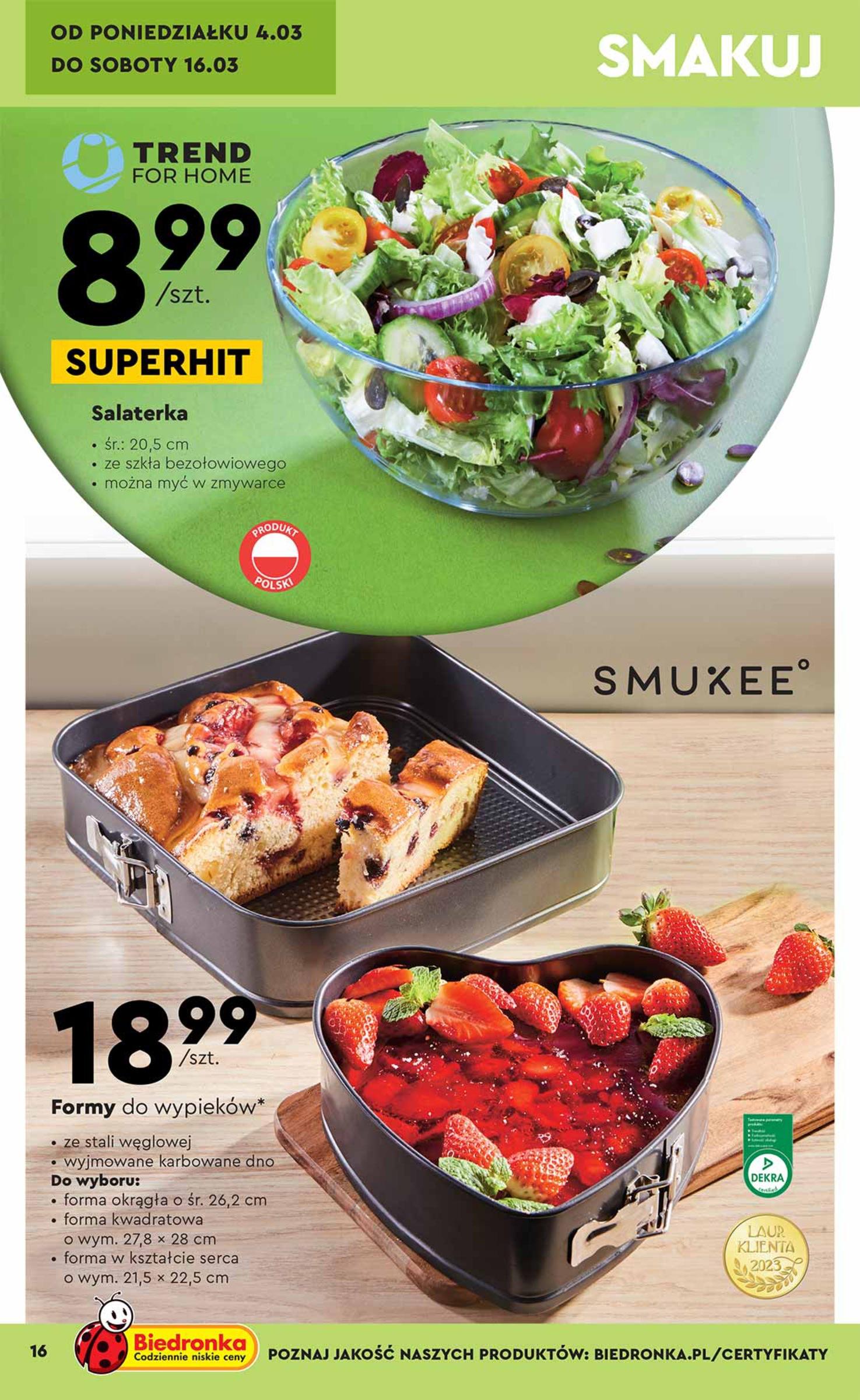 Gazetka promocyjna Biedronka str. 16