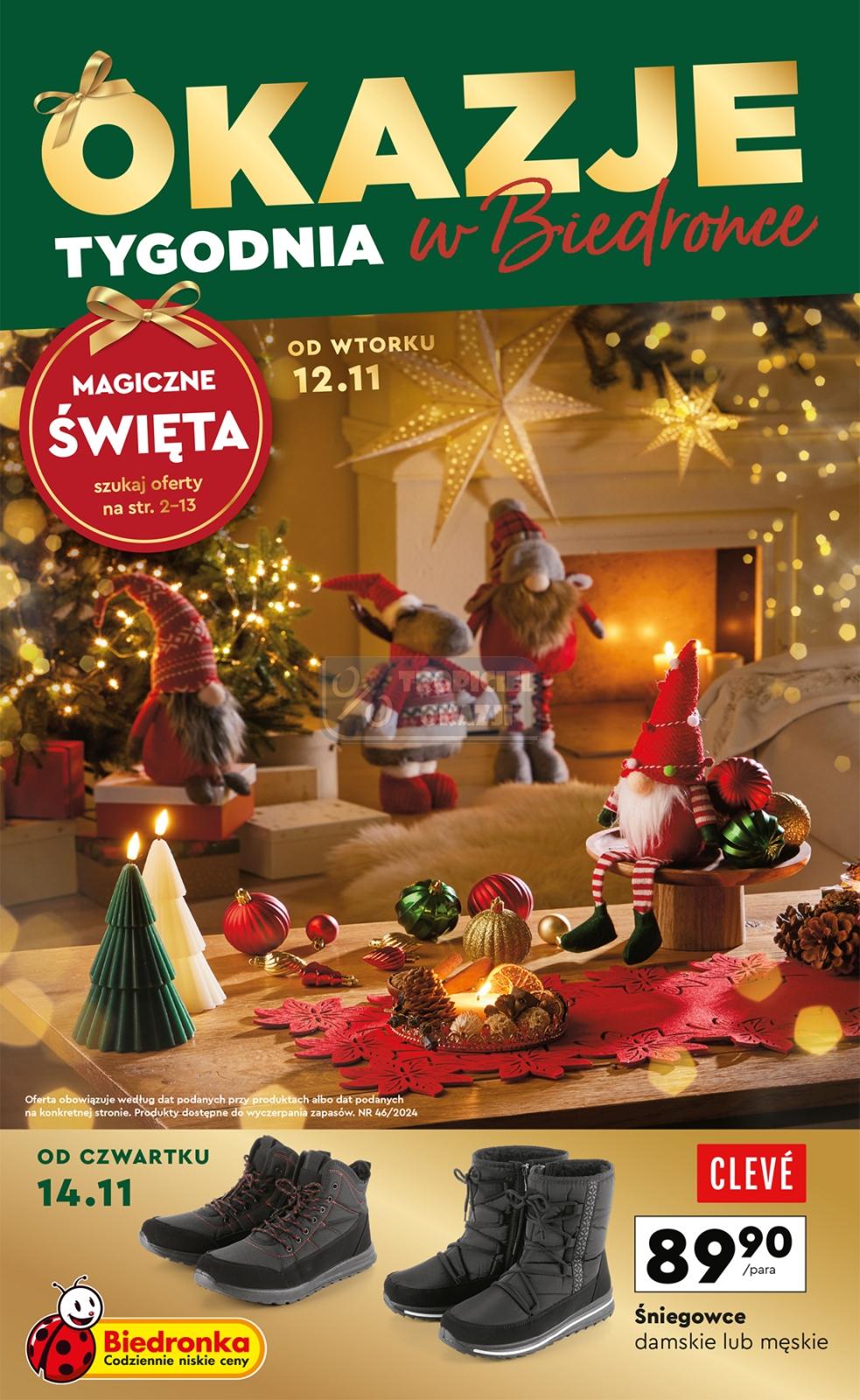 Gazetka promocyjna Biedronka str. 1