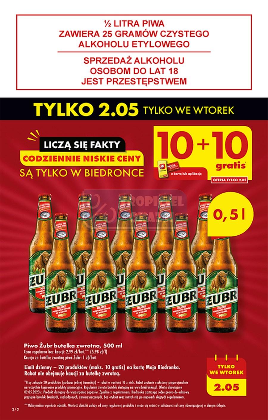 Gazetka promocyjna Biedronka str. 2