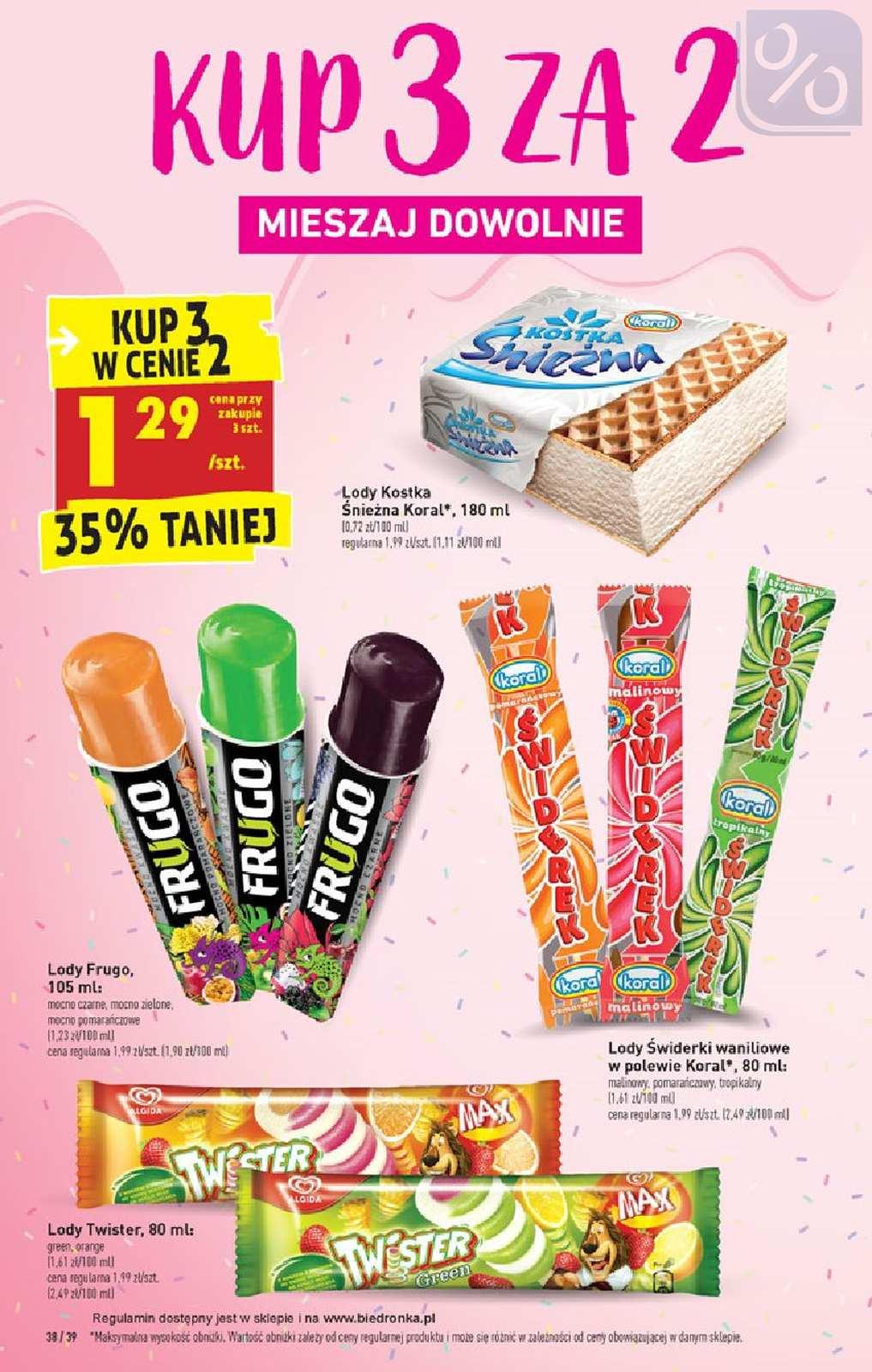 Gazetka promocyjna Biedronka str. 38