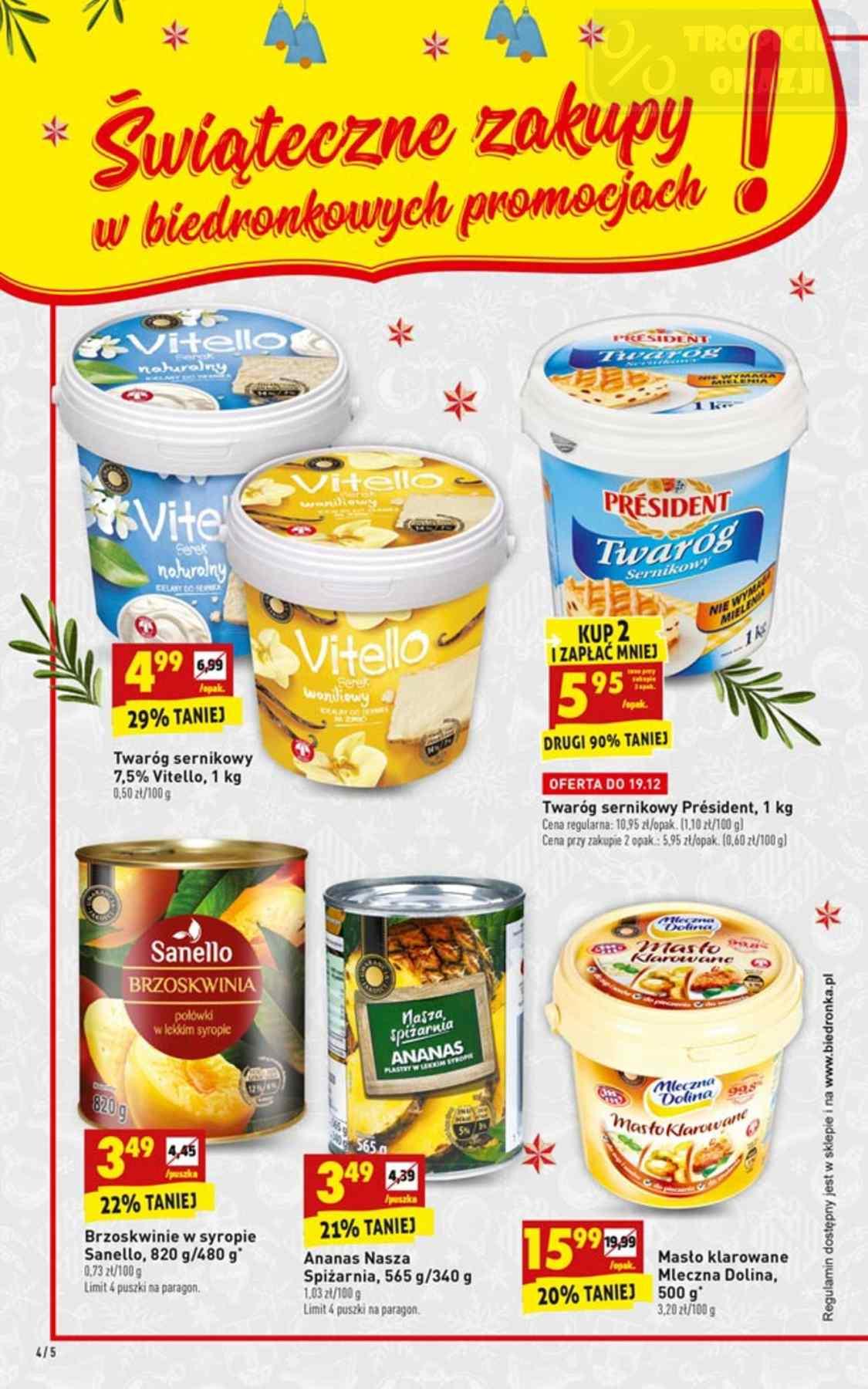 Gazetka promocyjna Biedronka str. 4