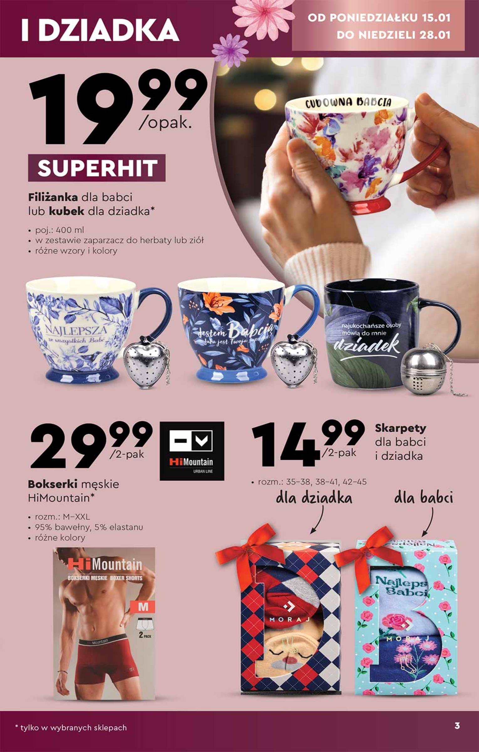 Gazetka promocyjna Biedronka str. 3