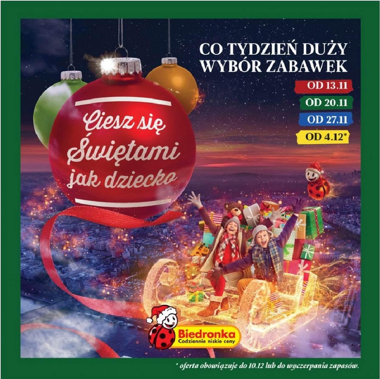 Gazetka promocyjna Biedronka str. 1