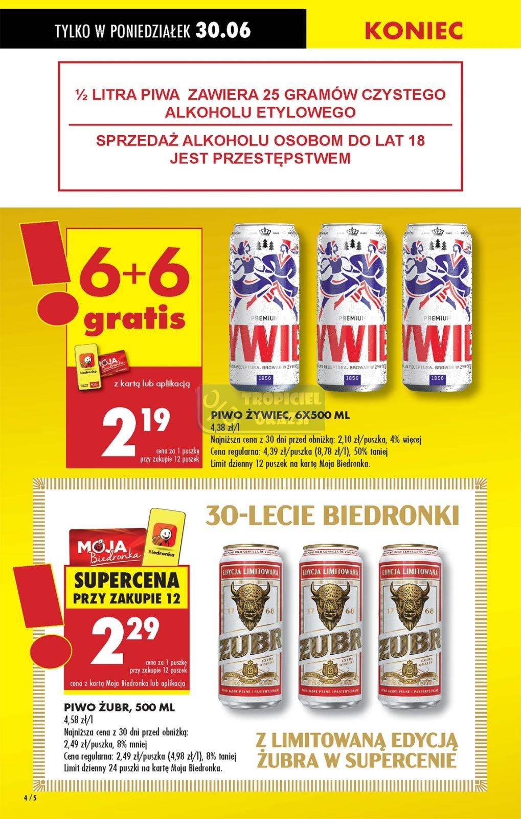 Gazetka promocyjna Biedronka str. 6